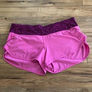 Lululemon pink shorts